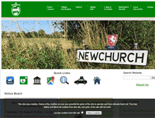 Tablet Screenshot of newchurchvillage.org